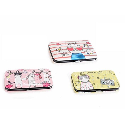 Set Manucure Motif Chaton Européen - Dimensions 11x7x2 Cm, Marque Catseye - Neuf Dans Son Emballage
