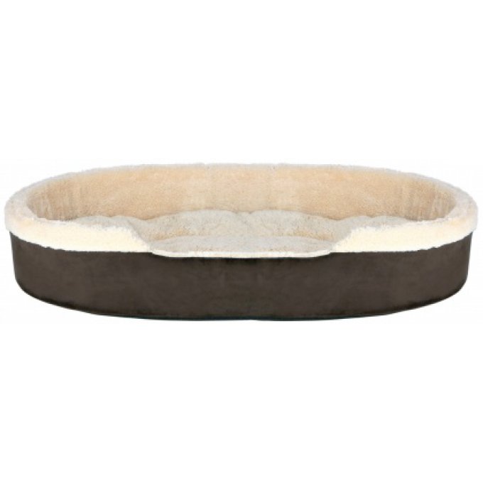 lit douillet cosma marron et beige