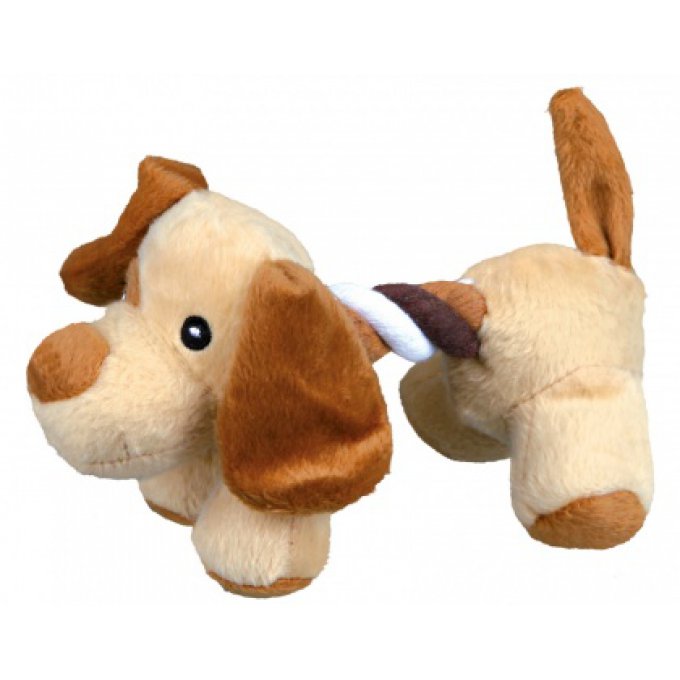 jouet pour chien peluche et corde