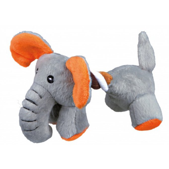 jouet pour chien peluche et corde