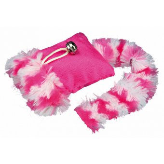 Coussin de jeu avec clochette ; Peluche