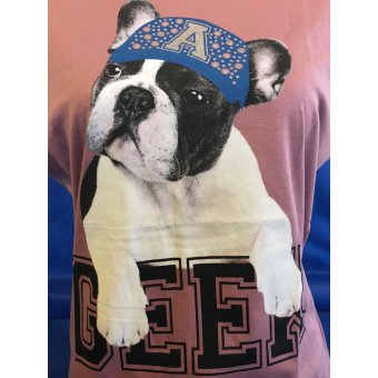 Tee-shirt chien geek 