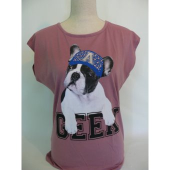 Tee-shirt chien geek 