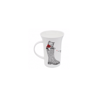 Mug chat dans une botte