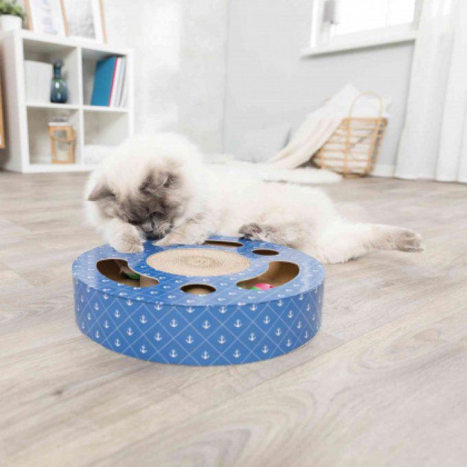 griffoir tambour en carton pour chat 