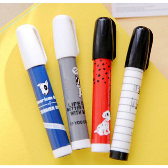 gomme crayon chien