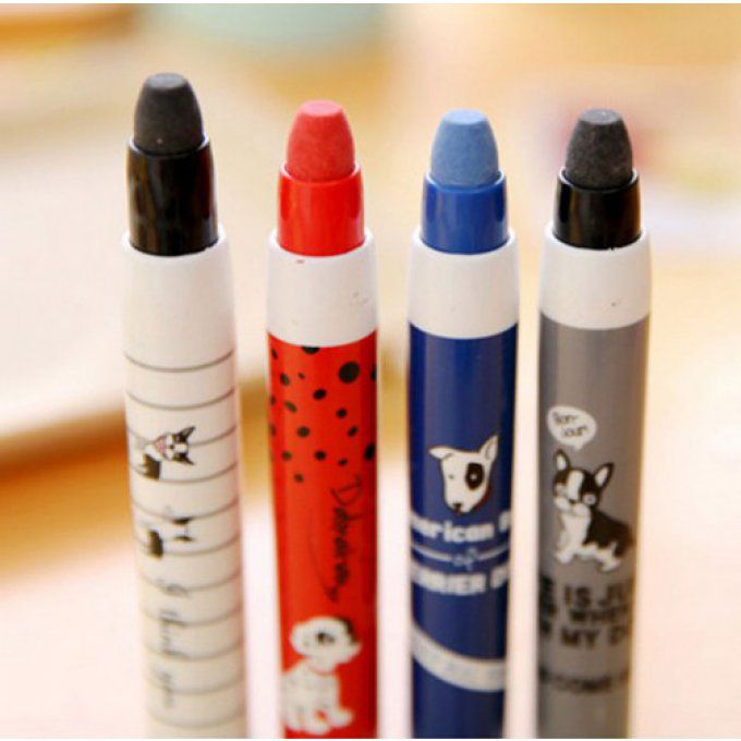 gomme crayon chien