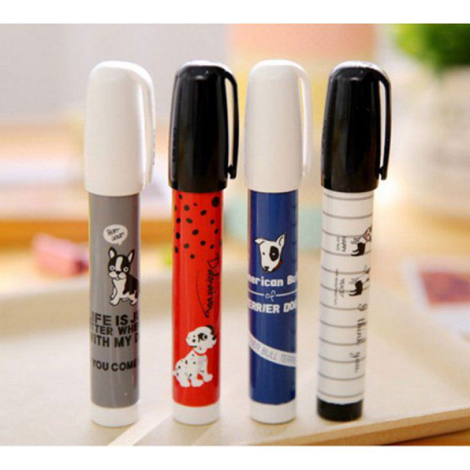 gomme crayon chien