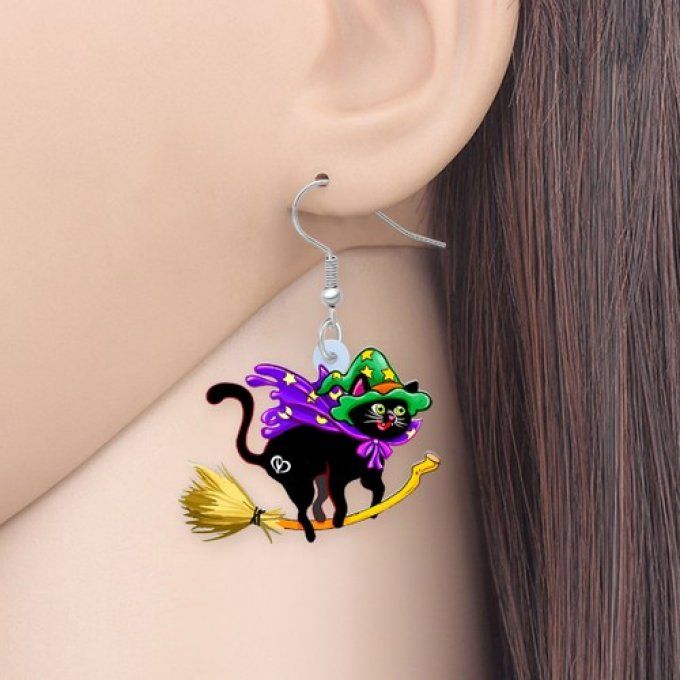 Boucles d'oreilles - Toutenchat