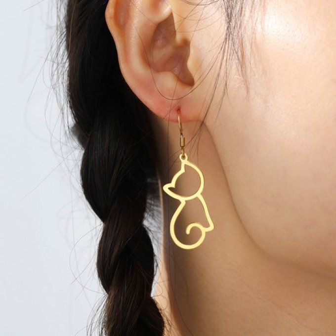 Boucles d'oreilles - Toutenchat