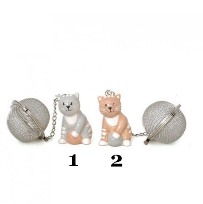 Boule à thé infuseur chat collection miaou