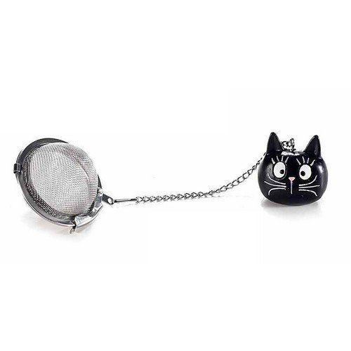 Boule A The En Metal Avec Petit Chat Noir Ou Blanc Fun Toutenchat Boule A The En Metal Avec Petit Chat Noir Ou Blanc Fun Toutenchat