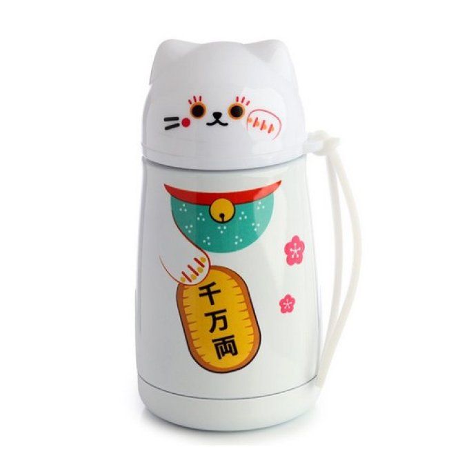 Bouteille Thermique Isolée chat Maneki Neko -