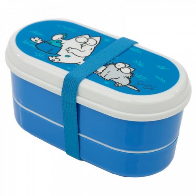  Boite  à lunch Bento - Simon's Cat bleu 