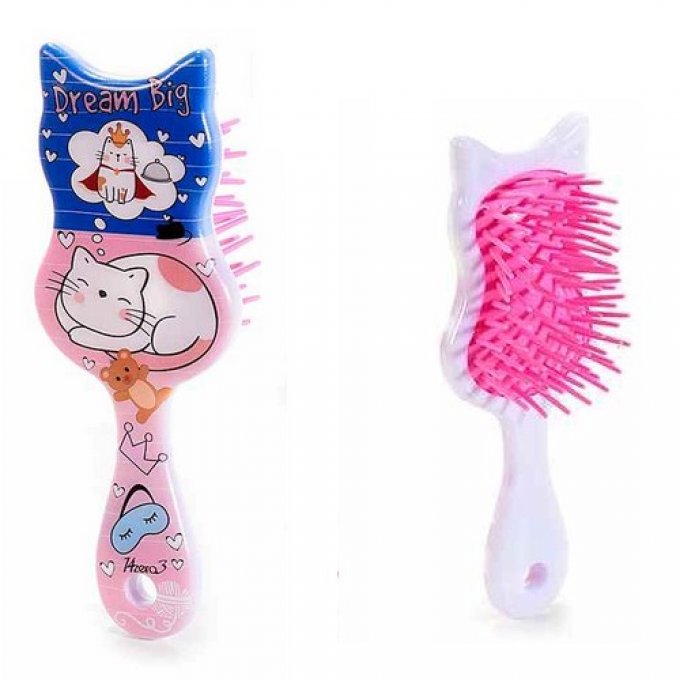 Petite brosse chat fun très colorée.