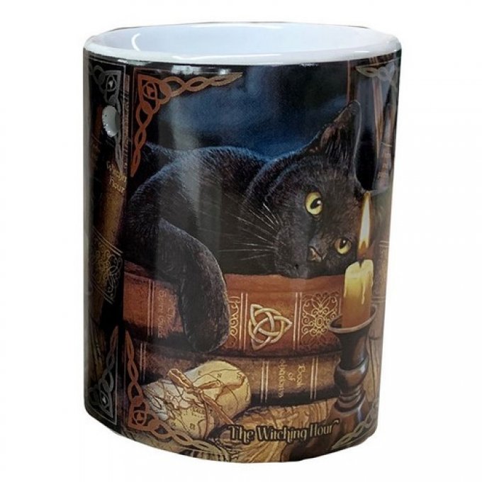 Brule parfum chat noir l'heure du sort lisa parker.