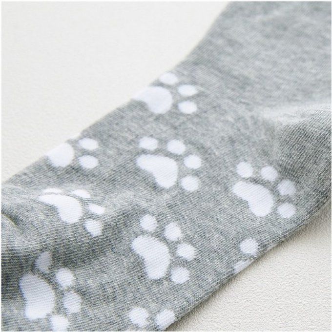 Chaussette chat patte
