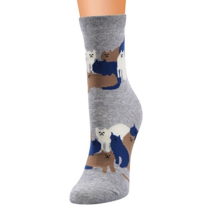 Chaussette la grande famille des chats