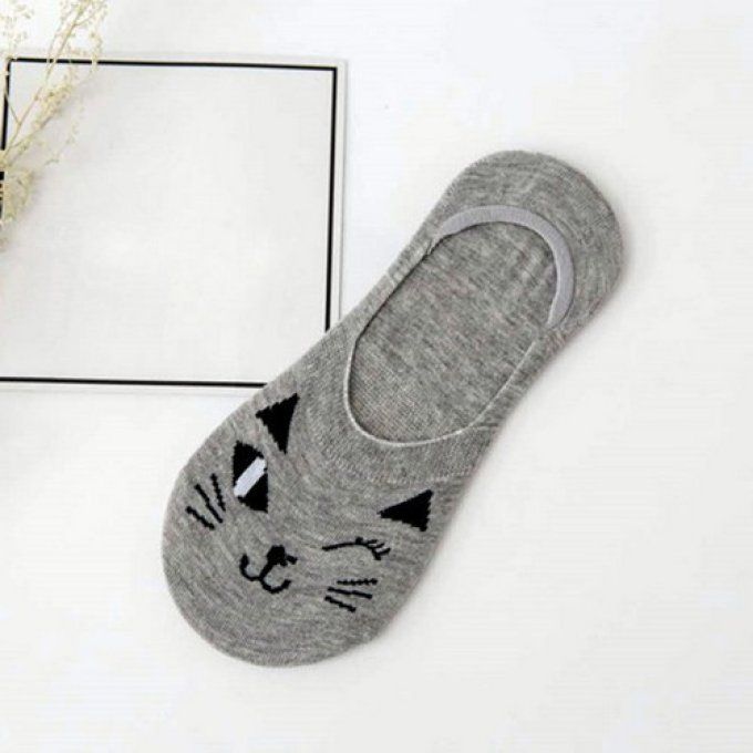 Chaussette pieds chat espiègle