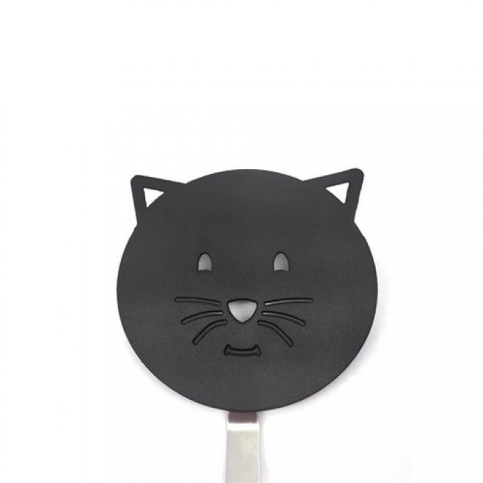 Spatule tête de chat noir