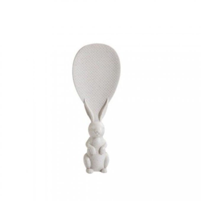 Cuillère spatule à riz lapin rigolo