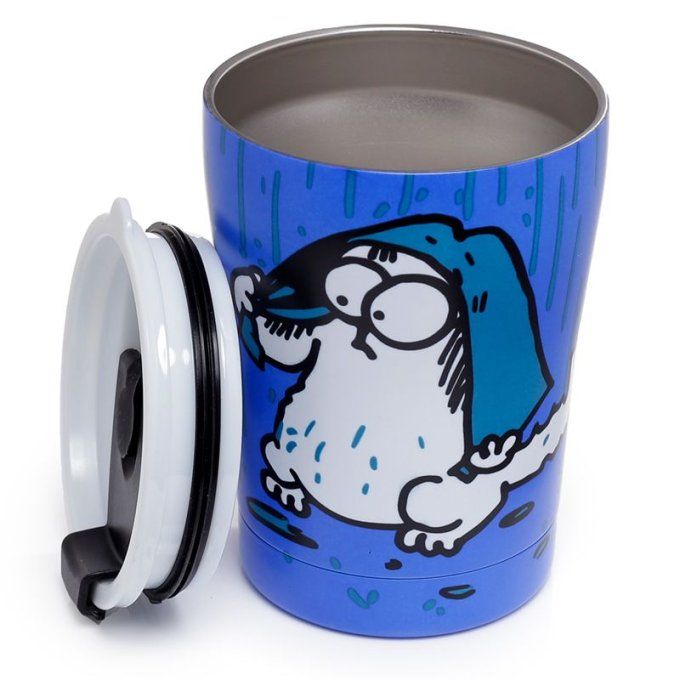 Tasse Thermique Isolée en Acier Inoxydable 330ml Simon's Cat - Chat