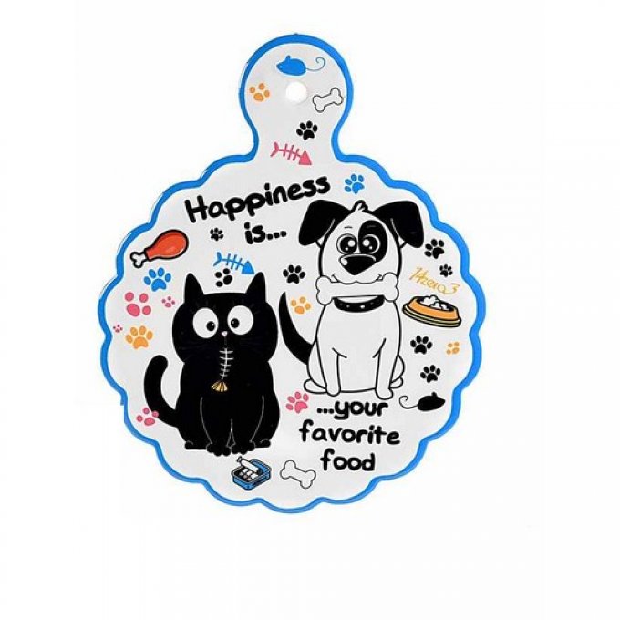 Dessous de plat chien chat best friends