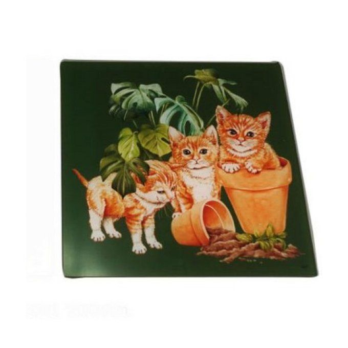 Dessous de plat les chats roux collection salto.