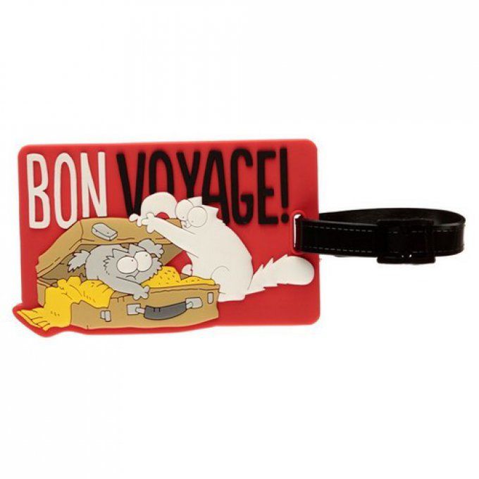 Etiquettes voyage chat simon's cat