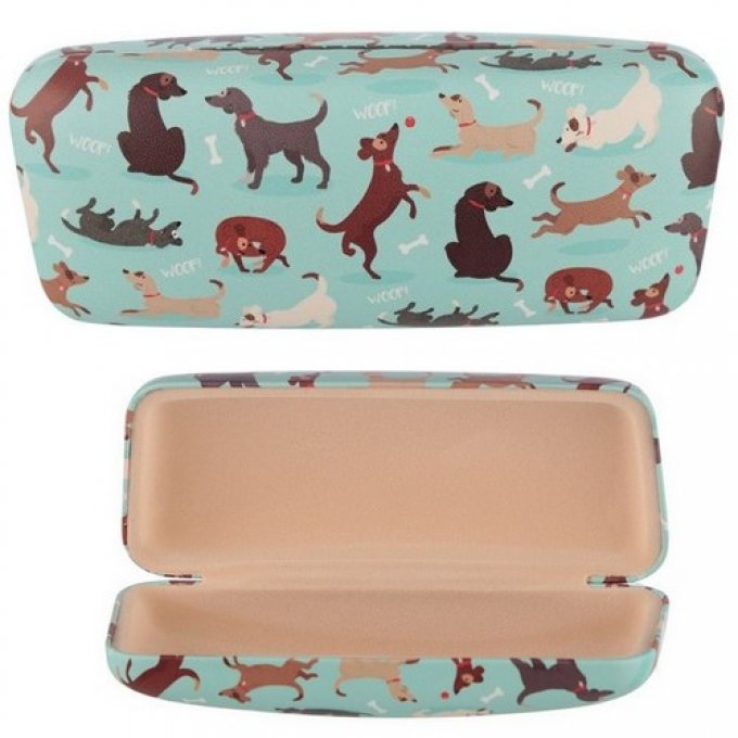 Etui à lunettes vertical pour amoureux des animaux, lunettes de