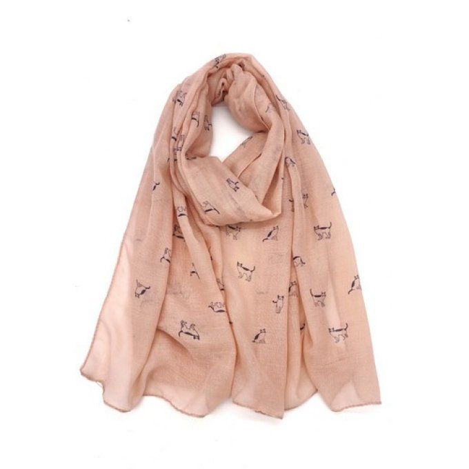 Foulard les mignons petits chats