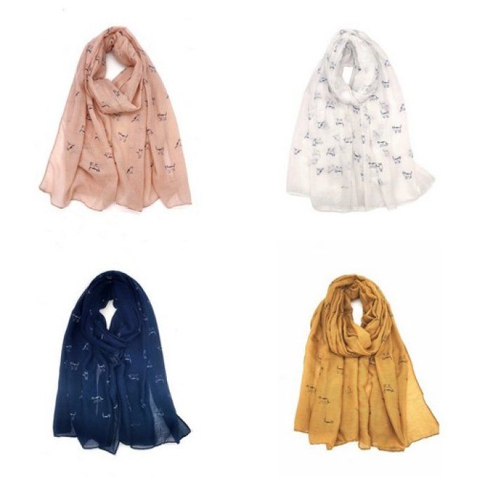 Foulard les mignons petits chats