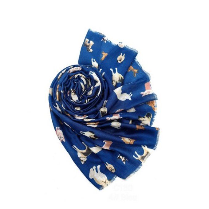 Foulard grande famille de chiens