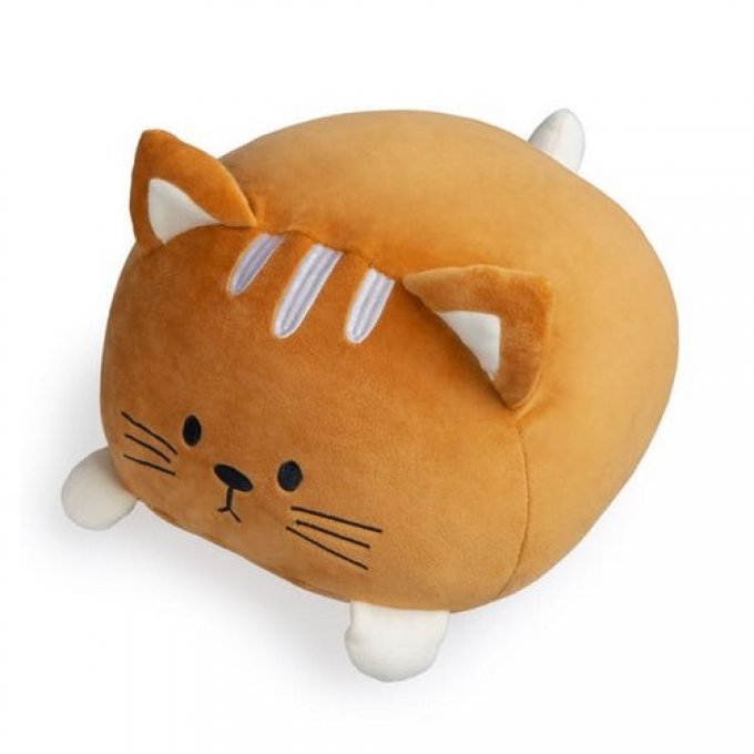 Coussin gros chat tout doux