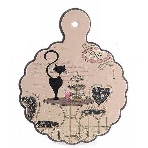 Dessous De Plat En Ceramique Avec Deco Chat Noir Toutenchat Com Dessous De Plat En Ceramique Avec Deco Chat Noir Toutenchat Com