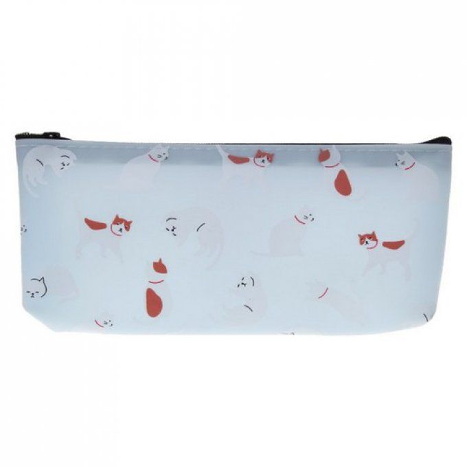 Trousse chat pastel