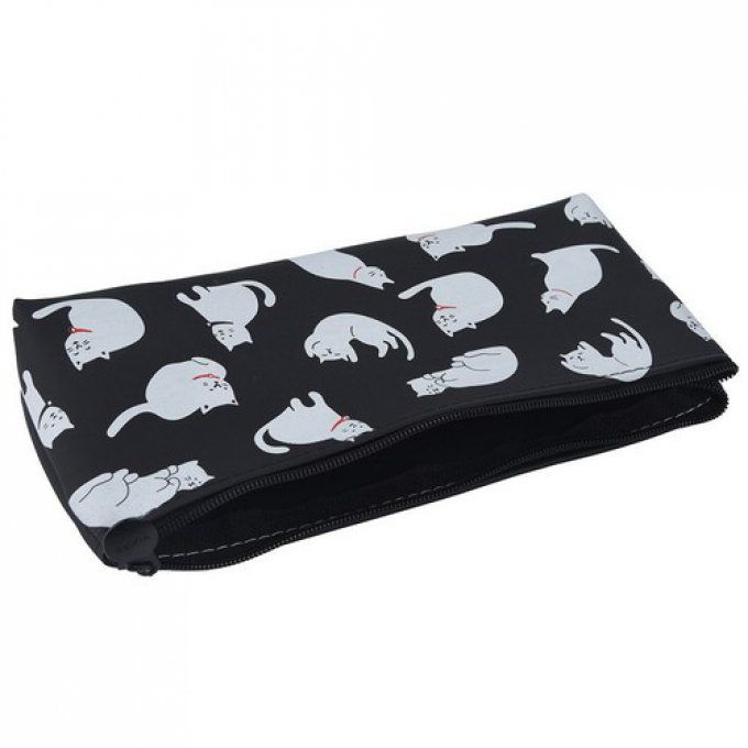 Trousse chat pastel