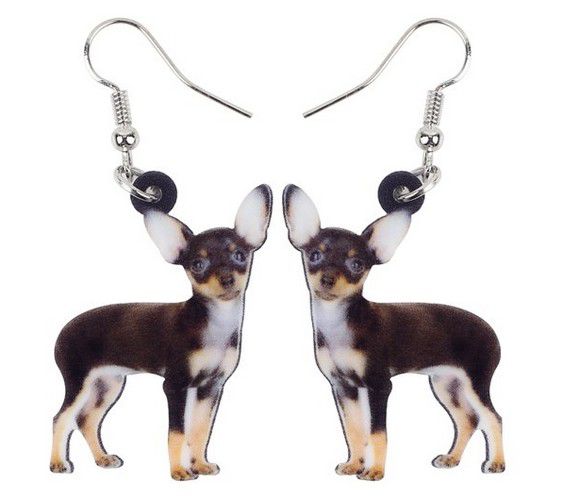 Boucles d'oreilles chihuahua
