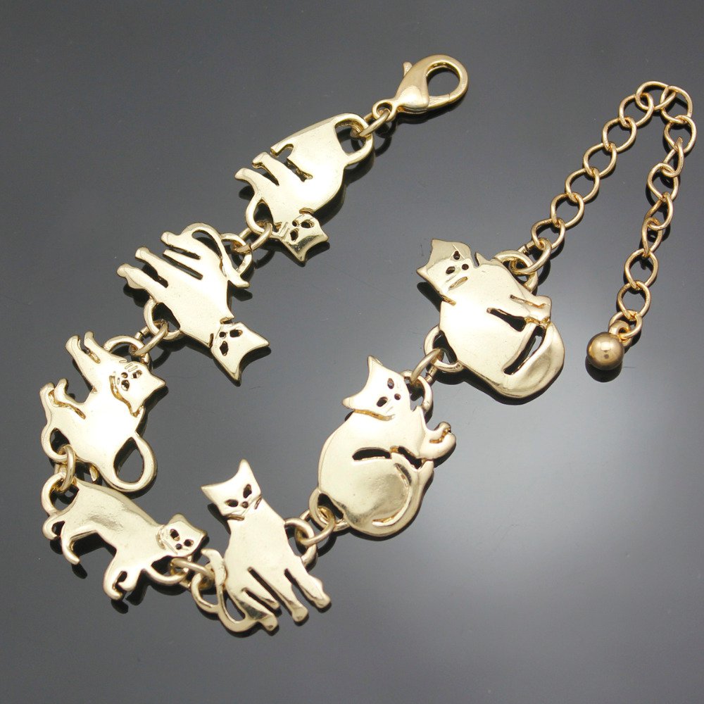 Bracelet farandole de chats