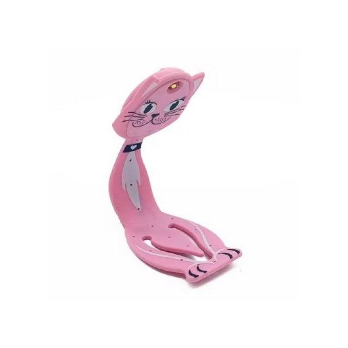 Lampe de lecture flexilight led chat rose.