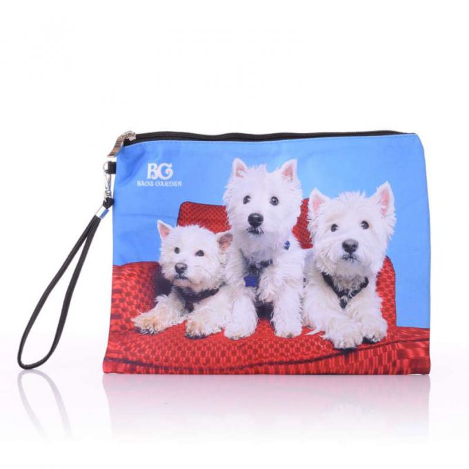 grande pochette photo petits chiens