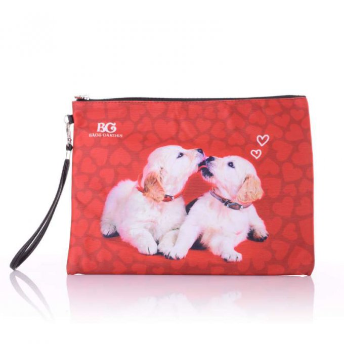 grande pochette photo petits chiens