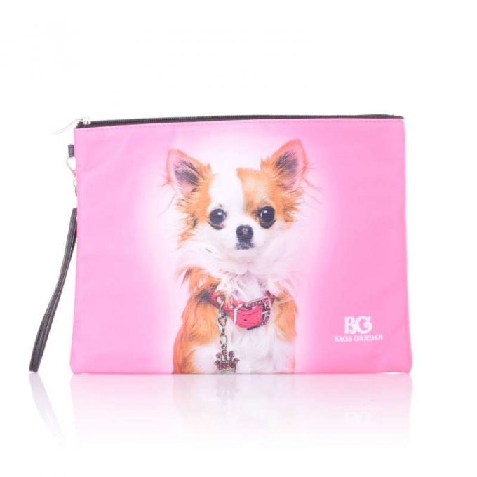 grande pochette photo petits chiens