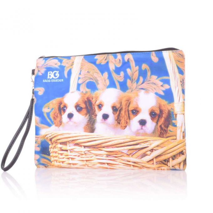 grande pochette photo petits chiens