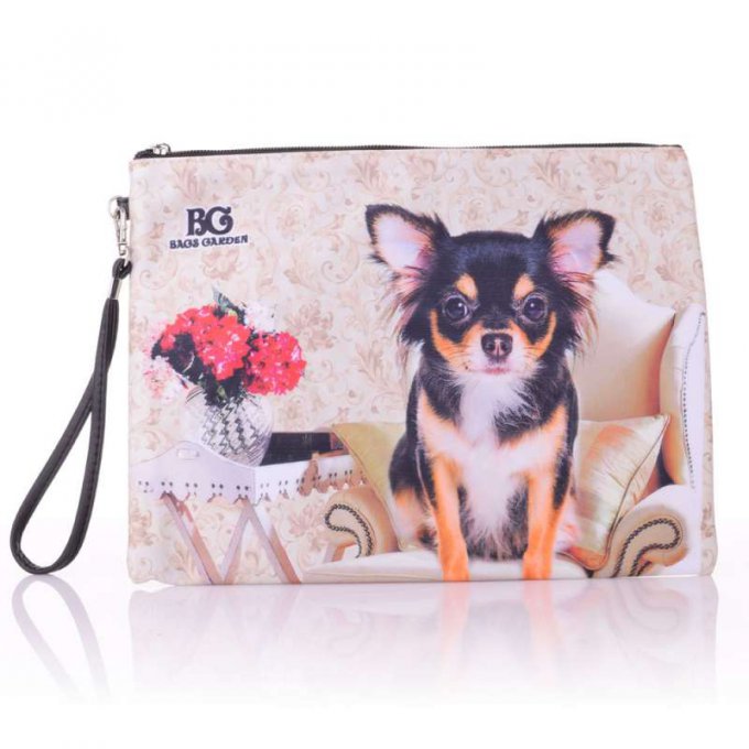 grande pochette photo petits chiens