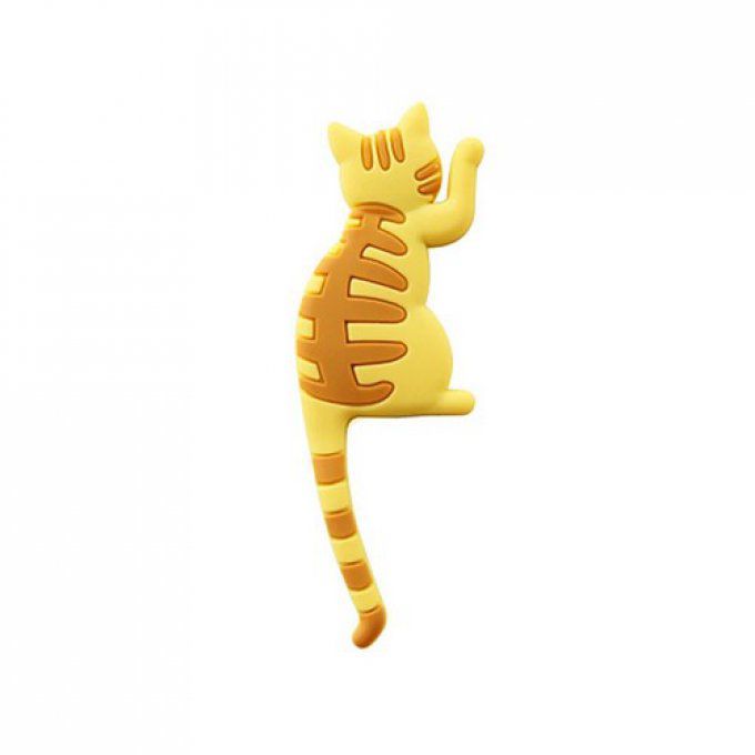 Magnet drôle de chat accrocheur