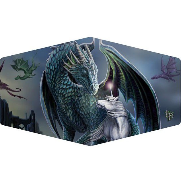  Masque de protection dragon et licorne