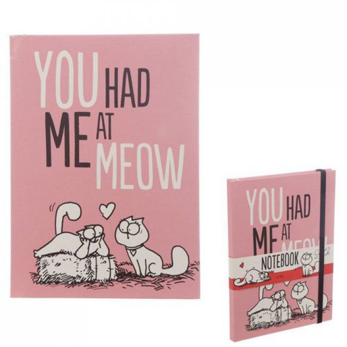 Cahier chat Love Meow