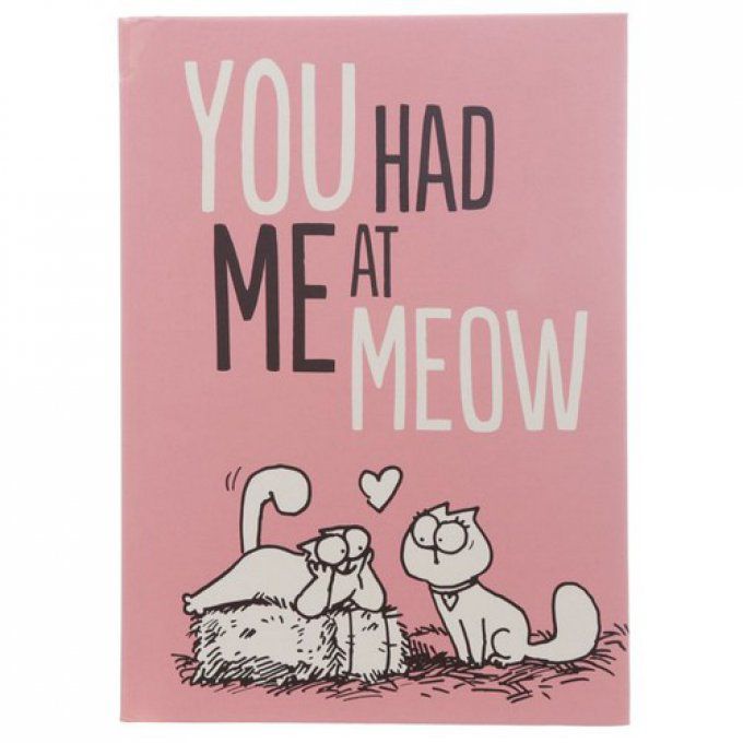 Cahier chat Love Meow