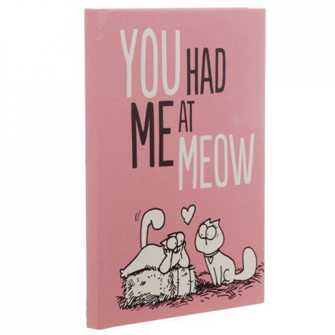 Cahier chat Love Meow